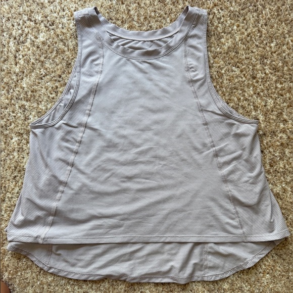 Lululemon Tank Top not sure size.. see measurements. Possibly 8 lilac - Picture 1 of 5